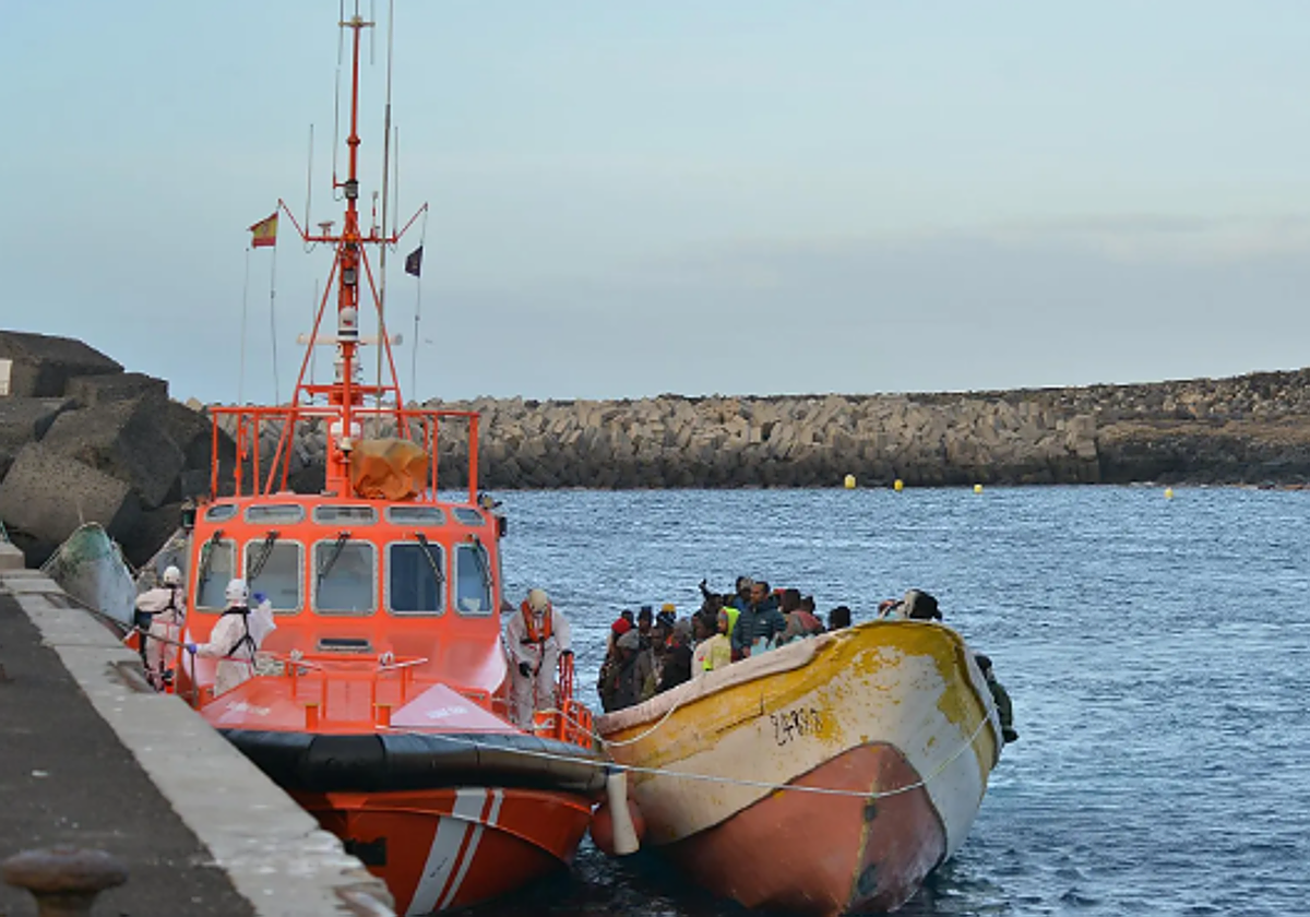 Llegada de los inmigrantes durante la tarde del lunes y la madrugada de este martes
