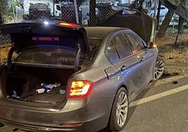 Persecución policial a un conductor borracho a 170 kilómetros por hora: acaba estampado en la A-3