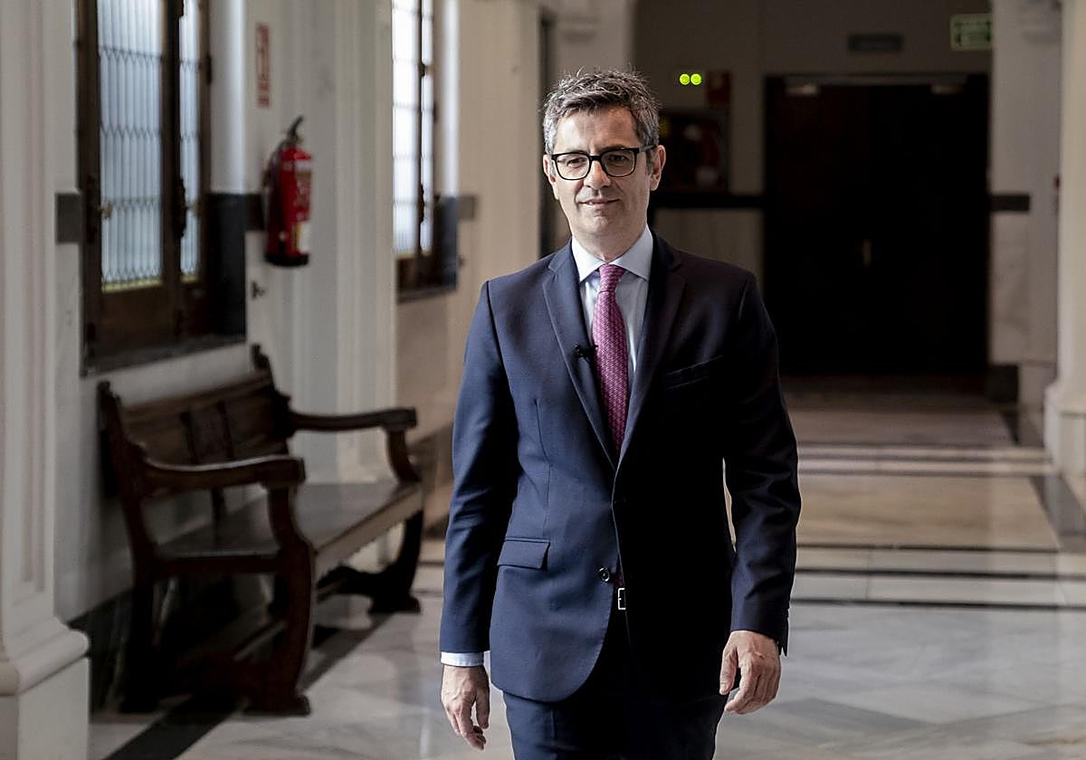 El ministro Bolaños, en una imagen de archivo