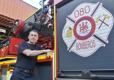 Daniel Muñoz, jefe de Bomberos de Córdoba: «El incendio en la Mezquita ha sido uno de los más complejos»