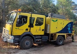 Dan por extinguido el incendio declarado este miércoles Valdetórtola (Cuenca)