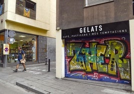 La heladería de Gracia objeto de la polémica