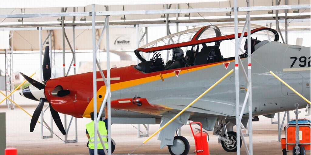 La Academia General del Aire se prepara para la Princesa Leonor