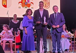 El árbitro de fútbol Isidro Díaz de Mera pronuncia el pregón de la Feria y Fiestas de Daimiel