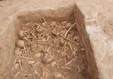 Los huesos humanos hallados en un patio junto a la imprenta de la que salió el primer 'Don Quijote'