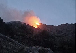 Estabilizado el incendio de la comarca granadina de Alhama sólo diez horas después de que se activara