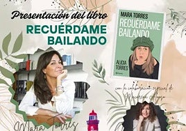 Mara Torres presenta el 19 de septiembre en la Biblioteca de C-LM su último libro 'Recuérdame bailando'