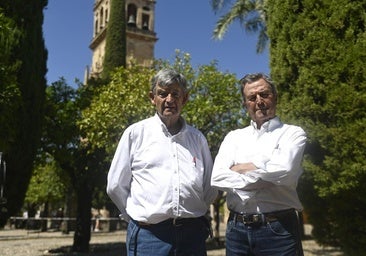 Gabriel Rebollo y Gabriel Ruiz, arquitectos conservadores: «Retardaremos el fuego y ganarle cinco minutos es vital para el monumento»