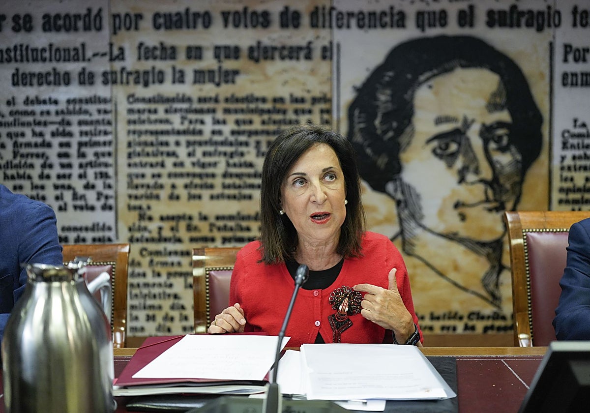 Margarita Robles, ministra de Defensa.