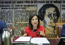 La ministra de Defensa Margarita Robles felicita a Andalucía por la gestión de los incendios