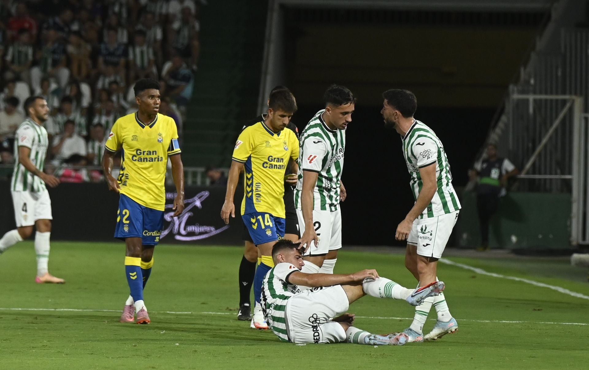 La dolorosa derrota del Córdoba ante Las Palmas, en imágenes