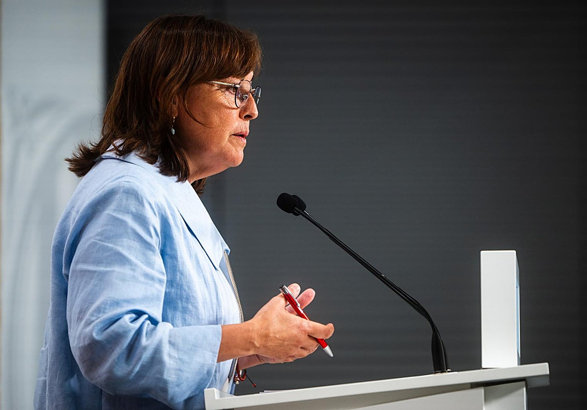 La portavoz del Govern, Sílvia Paneque