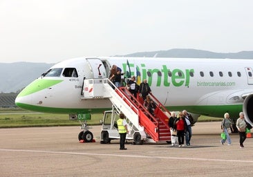 Binter suma ya 6.700 pasajeros, un 63% de todos los registrados en el aeropuerto en 2025