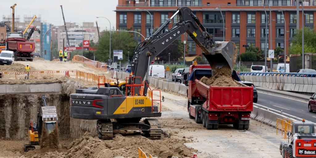 Avance en las obras de soterramiento de la A-5: reabre el túnel de la M-30 en sentido Madrid