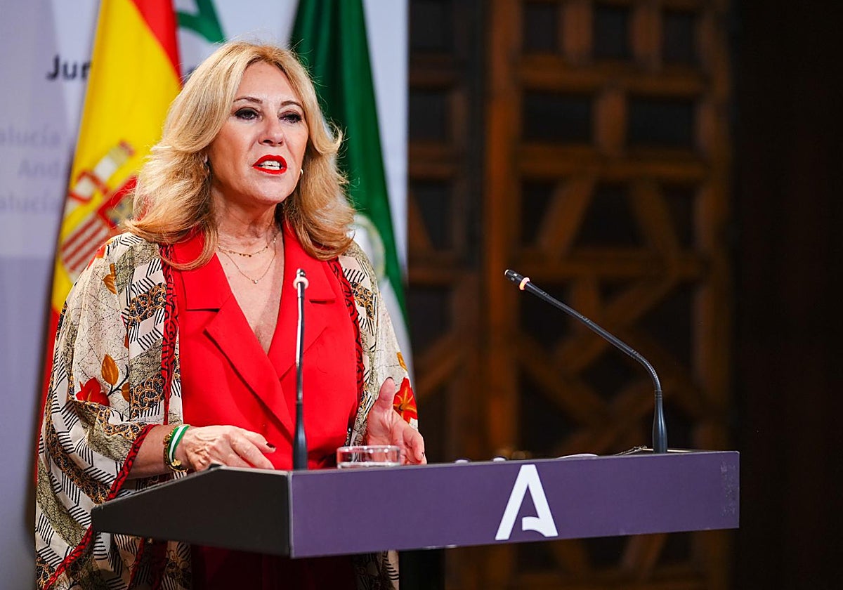 La consejera de Hacienda, Carolina España