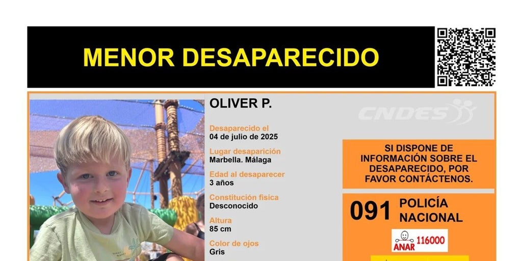 La Policía investiga si la madre de un niño desaparecido en Marbella se lo llevó a Rusia