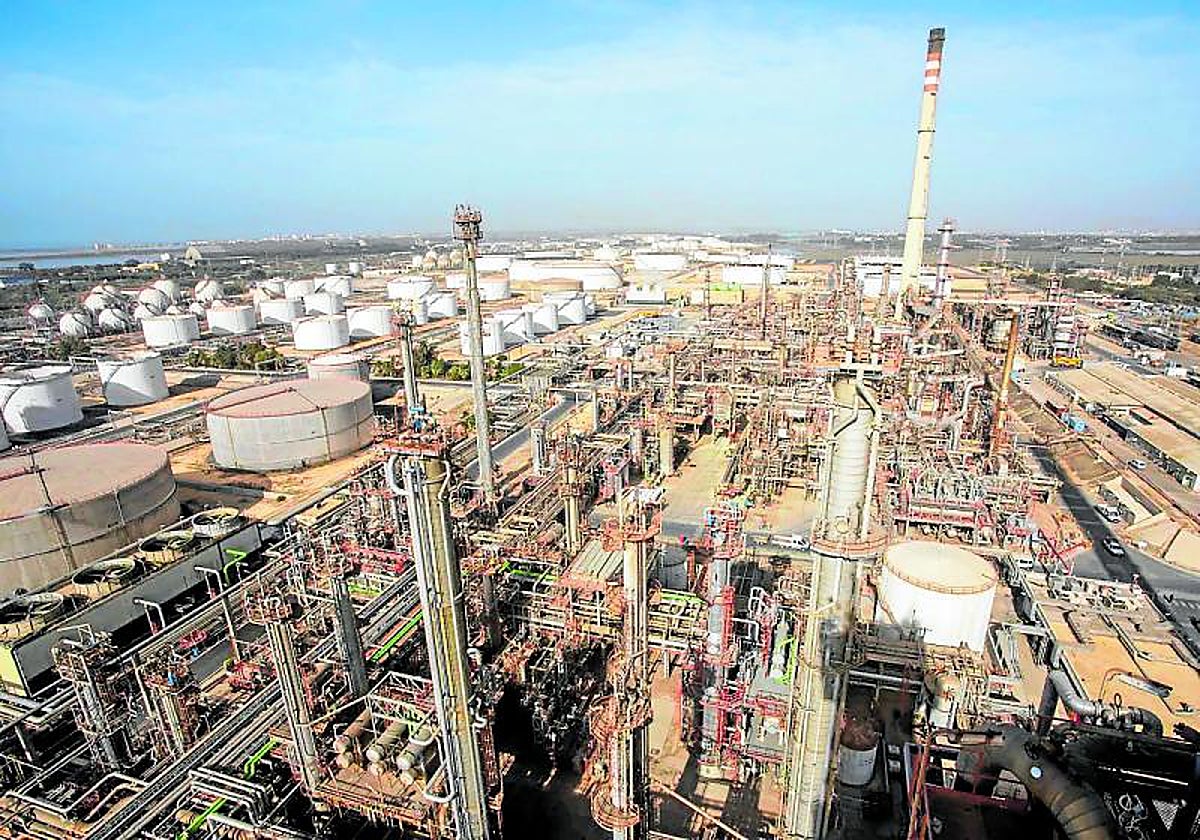 Una imagen del Polo Químico de Huelva