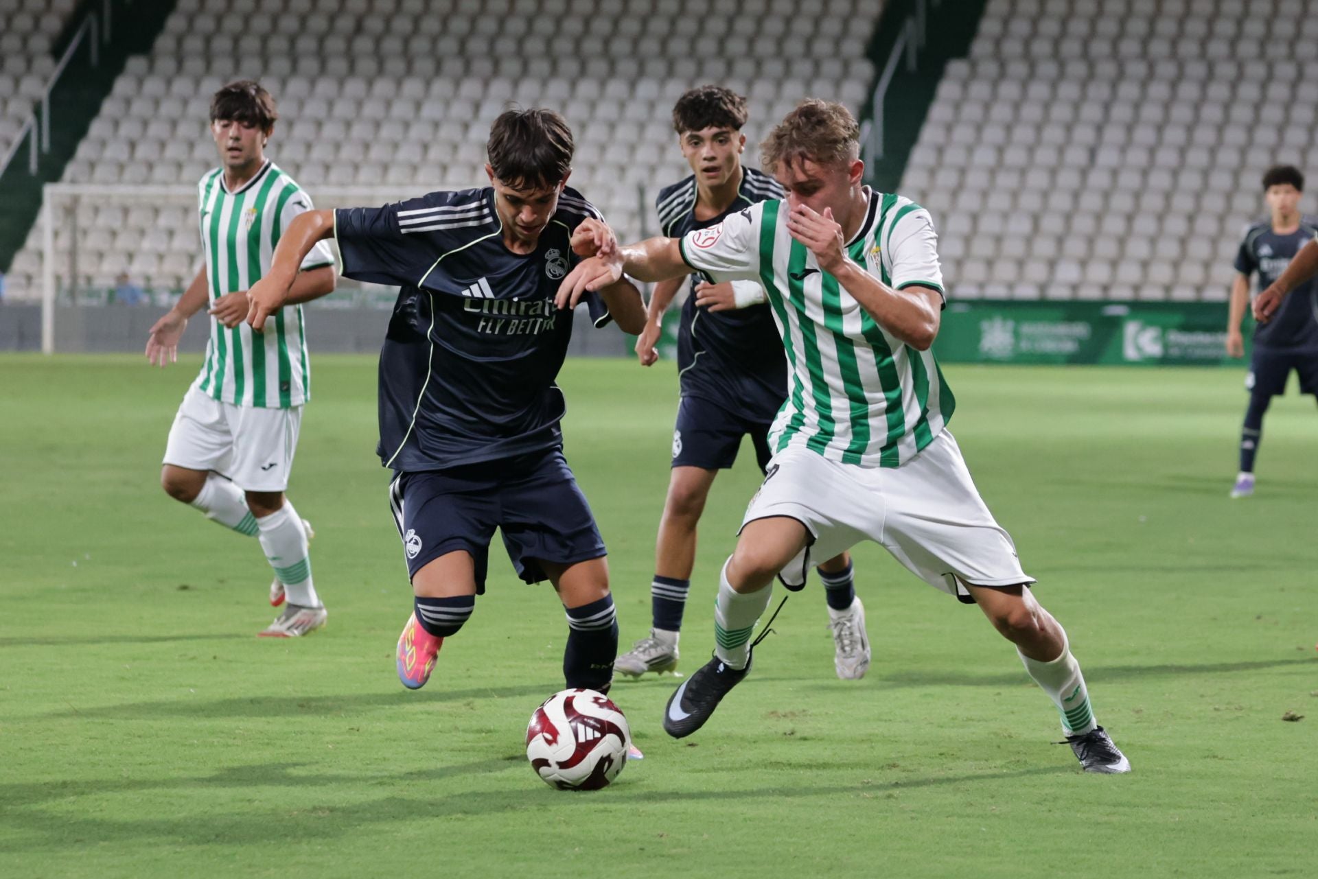 El Córdoba-Real Madrid de inicio del Mundial de Clubs Juvenil, en imágenes
