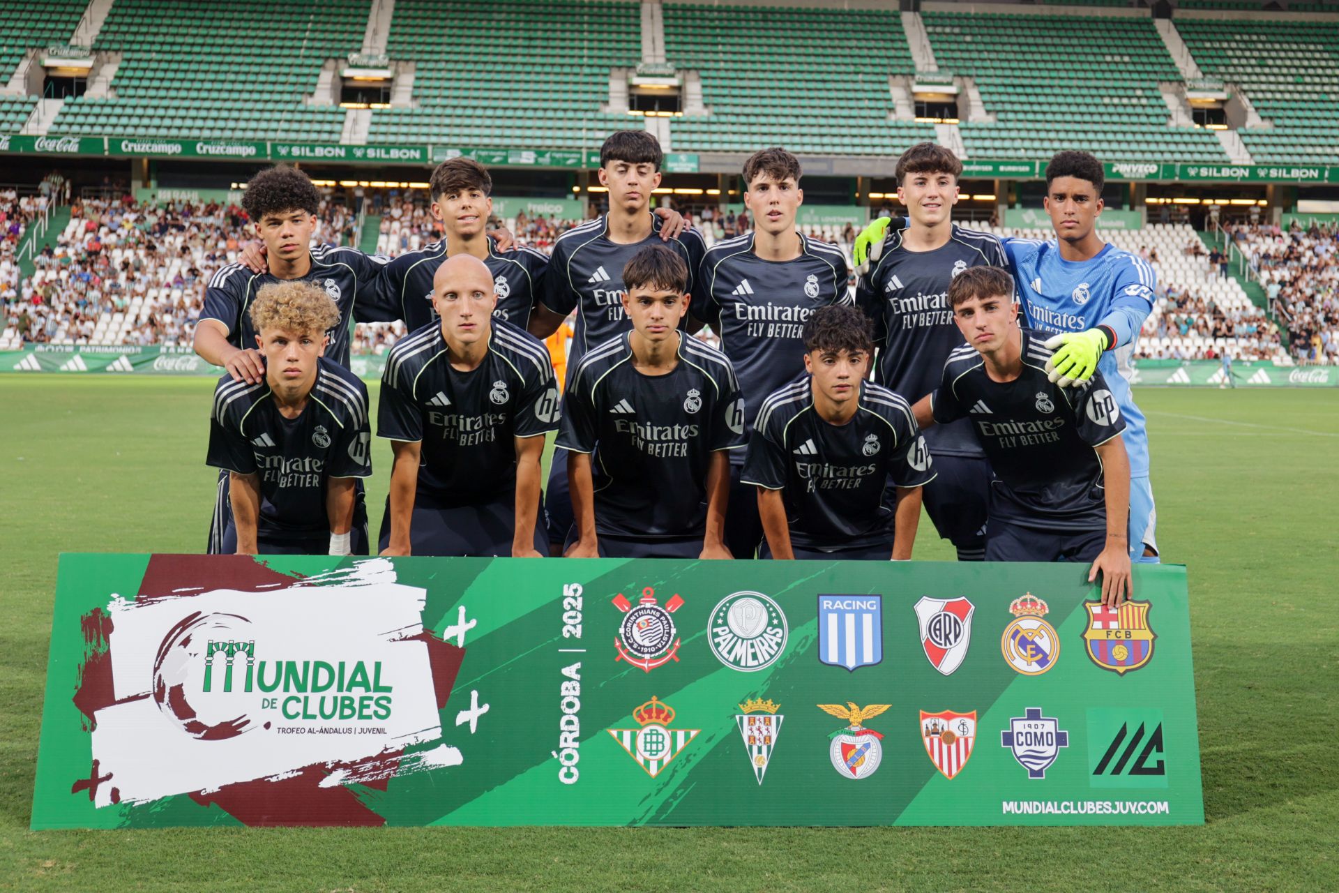 El Córdoba-Real Madrid de inicio del Mundial de Clubs Juvenil, en imágenes