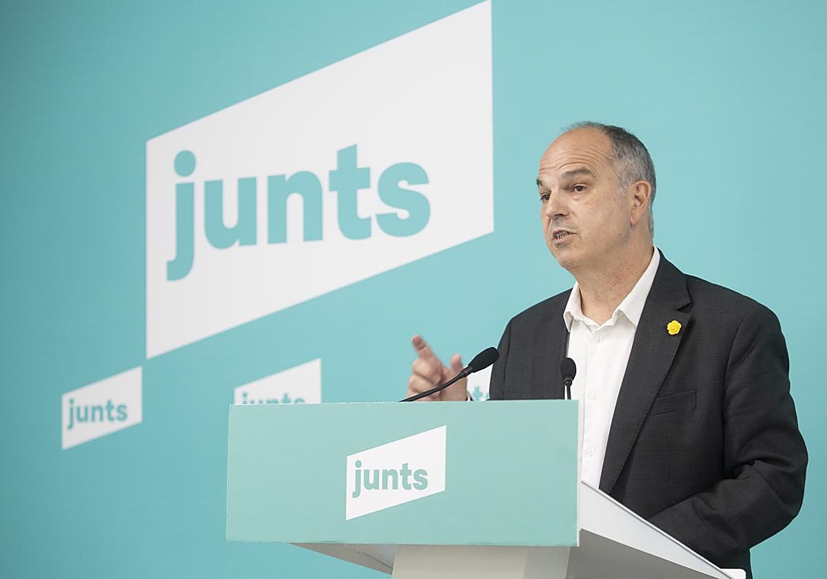 El secretario general de Junts, Jordi Turull