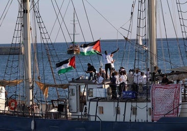 La flotilla zarpa de nuevo desde Barcelona hacia Gaza tras haber tenido que volver a puerto