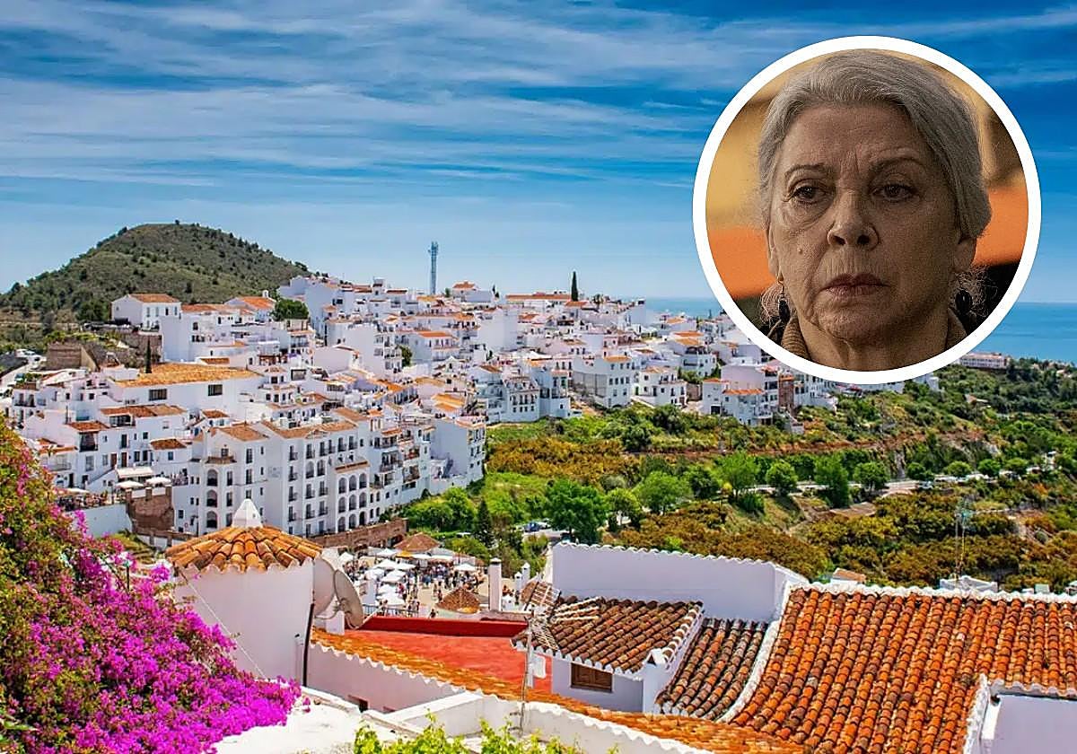 El pueblo de Málaga donde se rodó 'Dos tumbas', la serie que triunfa en Netflix: casas blancas, calles encaladas y un precioso casco histórico