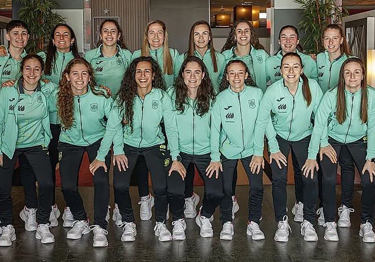 Selección Española de Fútbol Sala Femenino, en la imagen