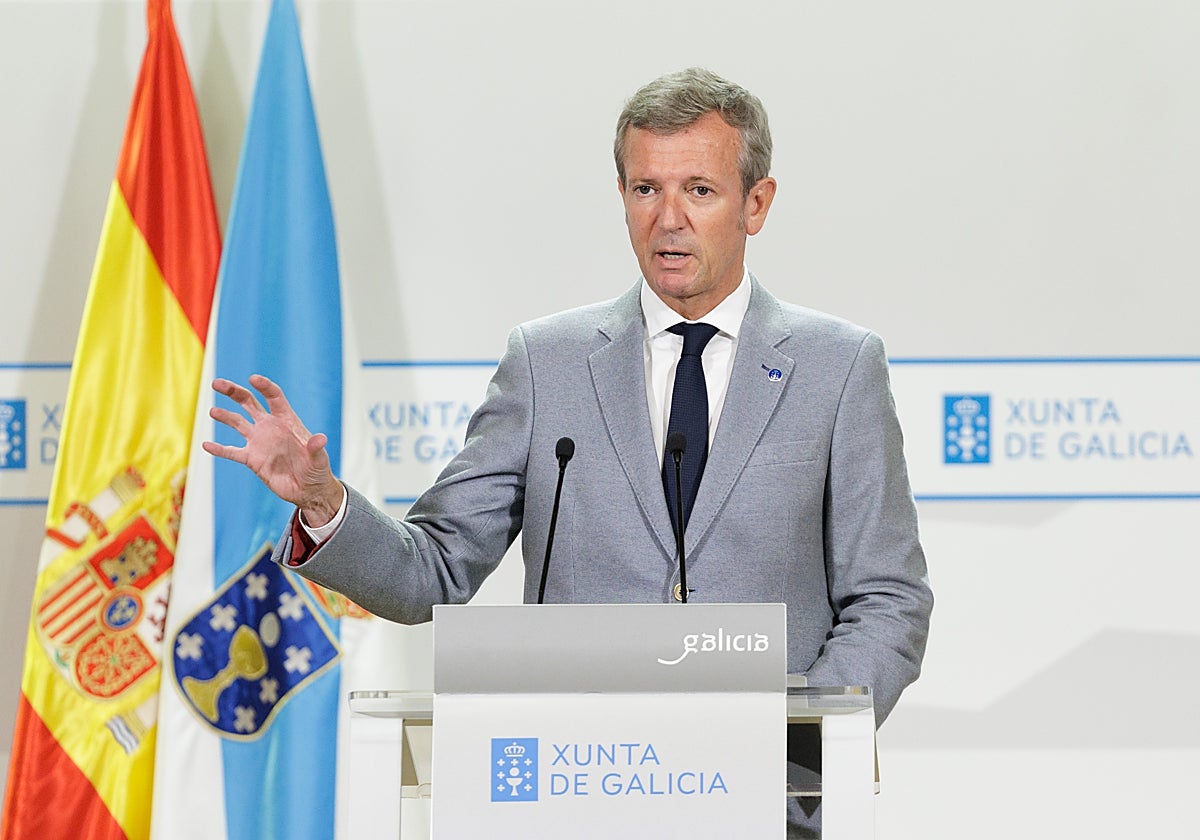 El presidente de la Xunta comparece tras reunirse con su Gobierno