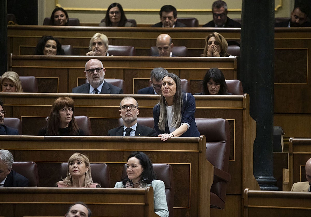 La portavoz de Junts, Míriam Nogueras