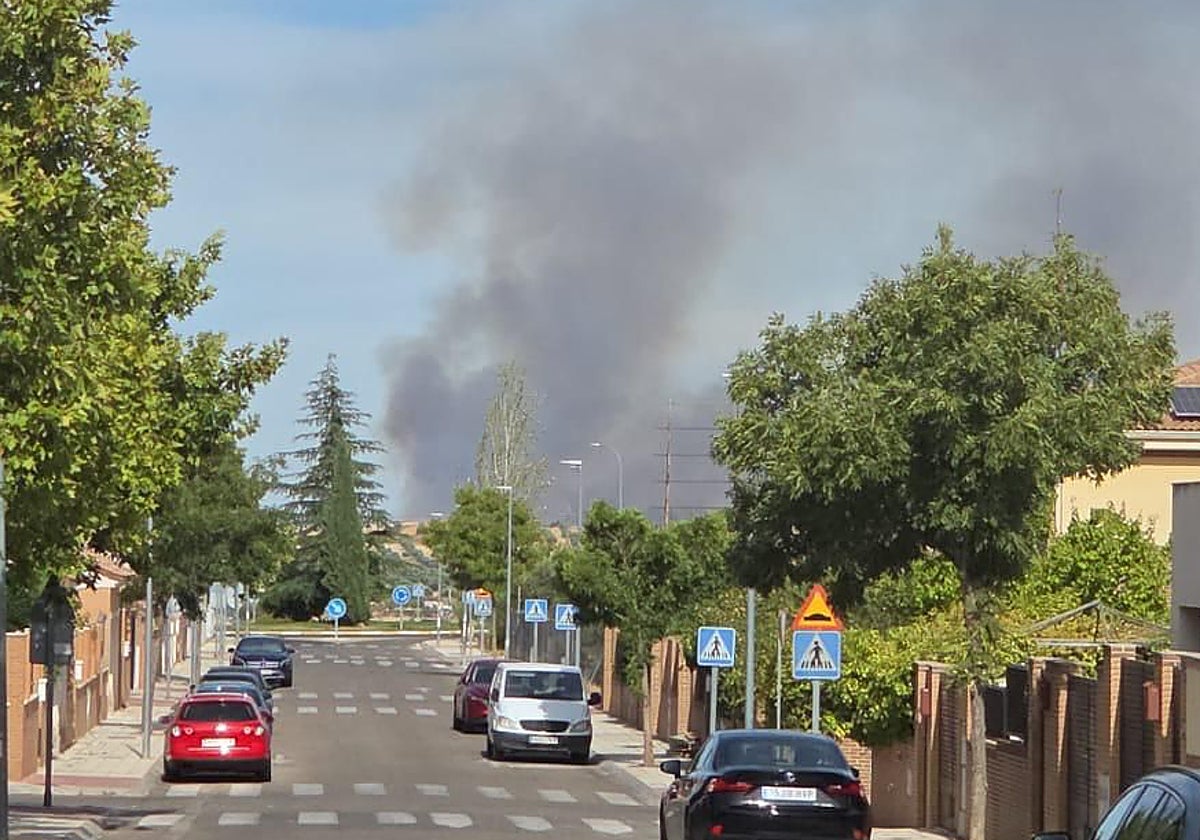 Incendio en Nambroca