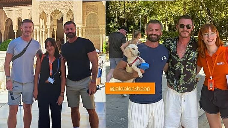 Luke Evans en Granada