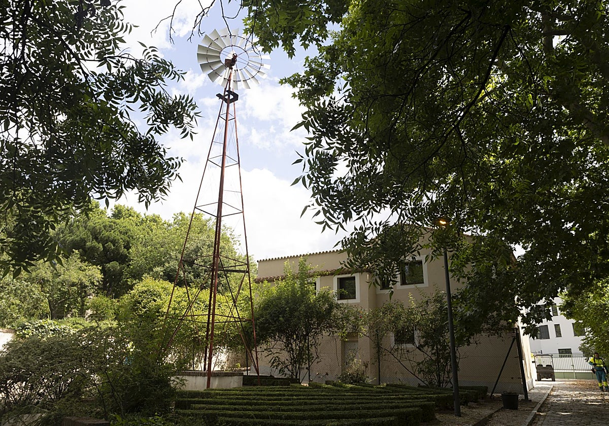 Uno de los molinos que dan nombre a la Quinta, que ahora se va a declarar BIC