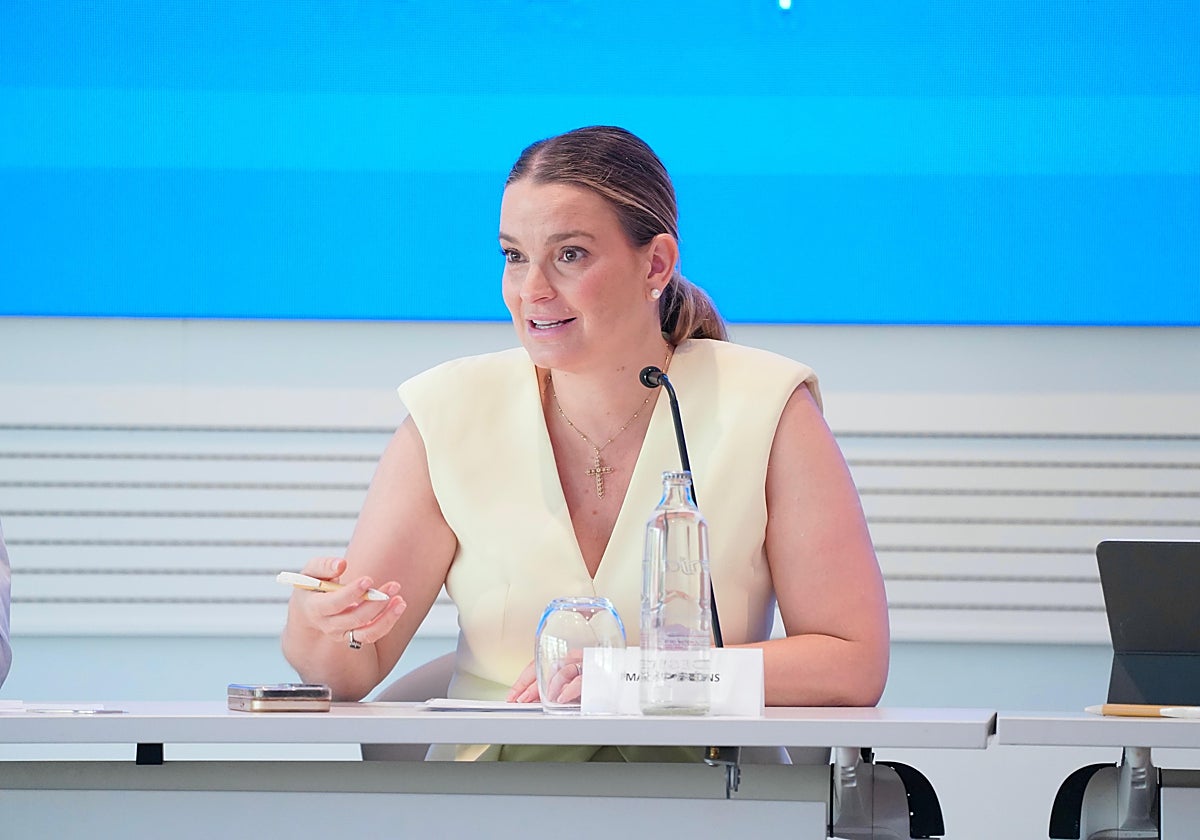 La presidenta de Baleares, Marga Prohens, este martes.