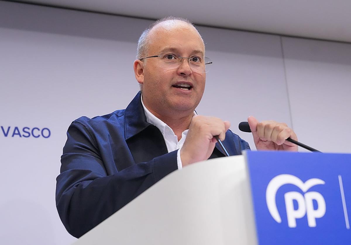 El secretario general del PP, Miguel Tellado