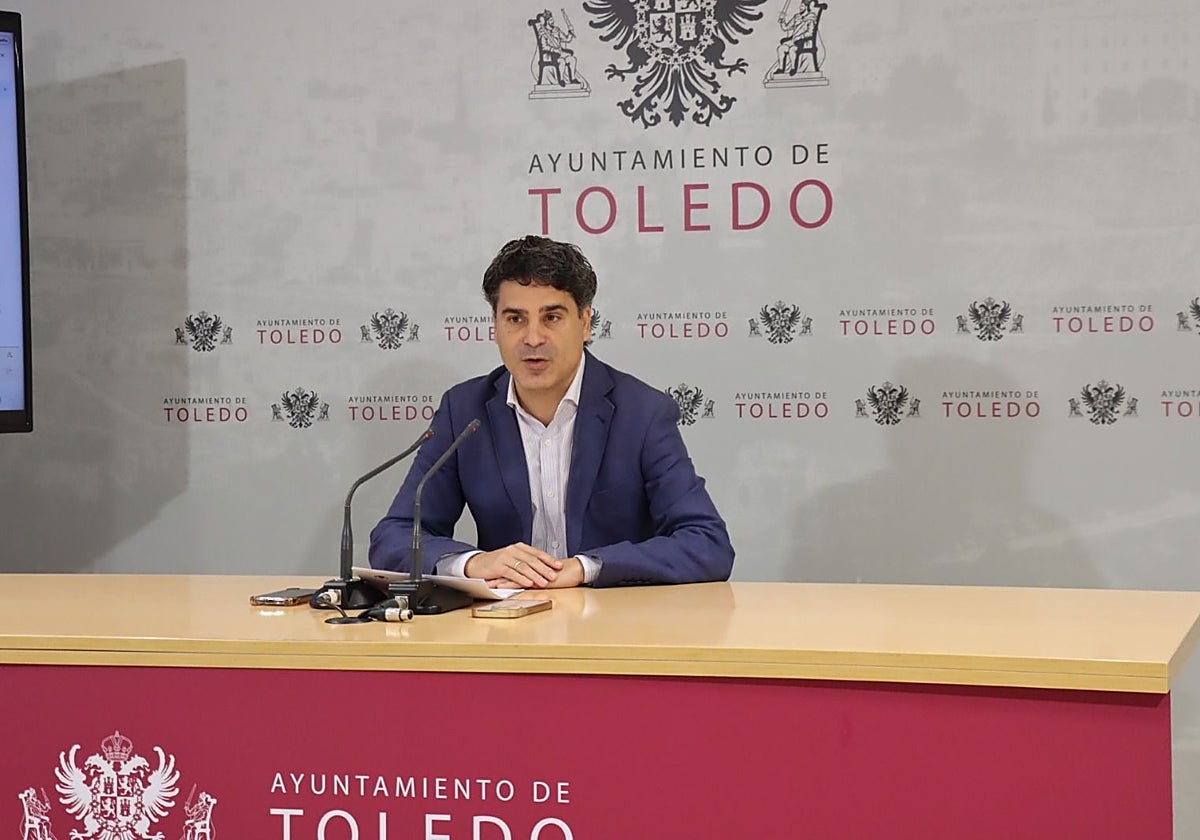 Juan José Alcalde, portavoz del equipo de Gobierno en el Ayuntamiento de Toledo