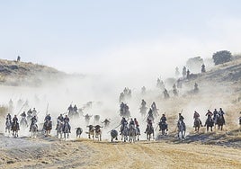 Largo cuarto encierro en Cuéllar sin heridos por los astados