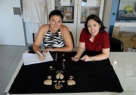 Documentan el primer enterramiento infantil en un campamento romano en la península Ibérica