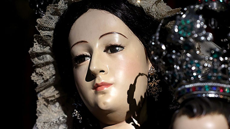 Primer plano donde se aprecian cejas, pestañas y labios