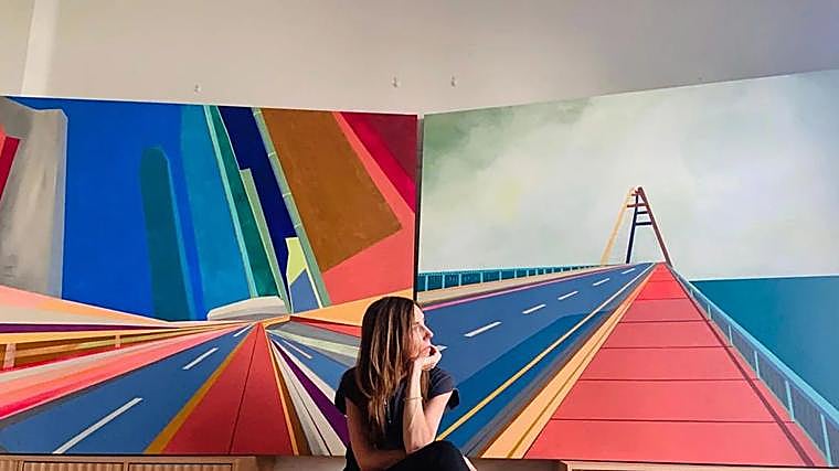 La artista Marta Ranz