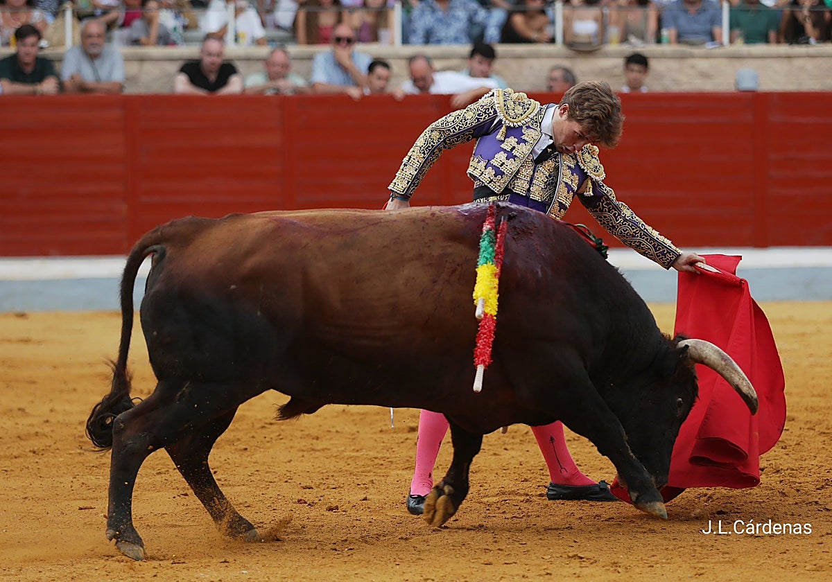 Álvaro Serrano, al natural con 'Santanero'