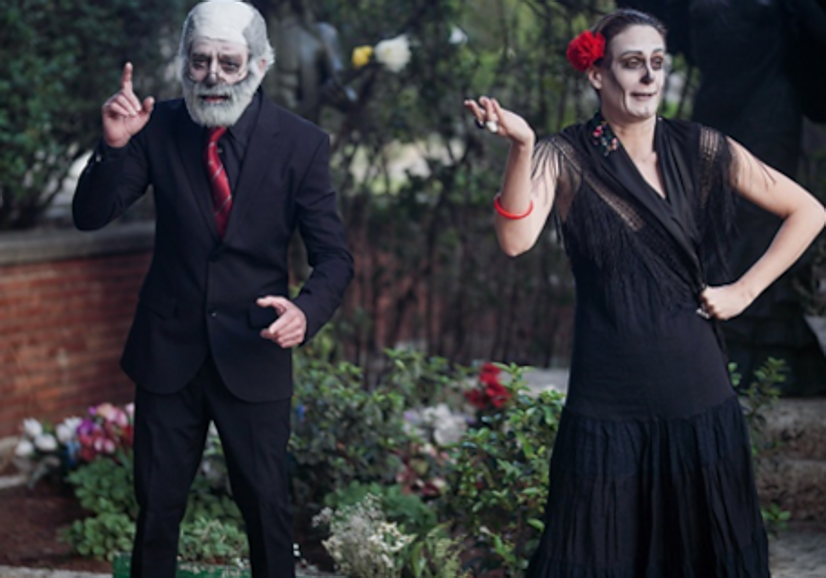 Visita teatralizada en el cementerio de La Almudena