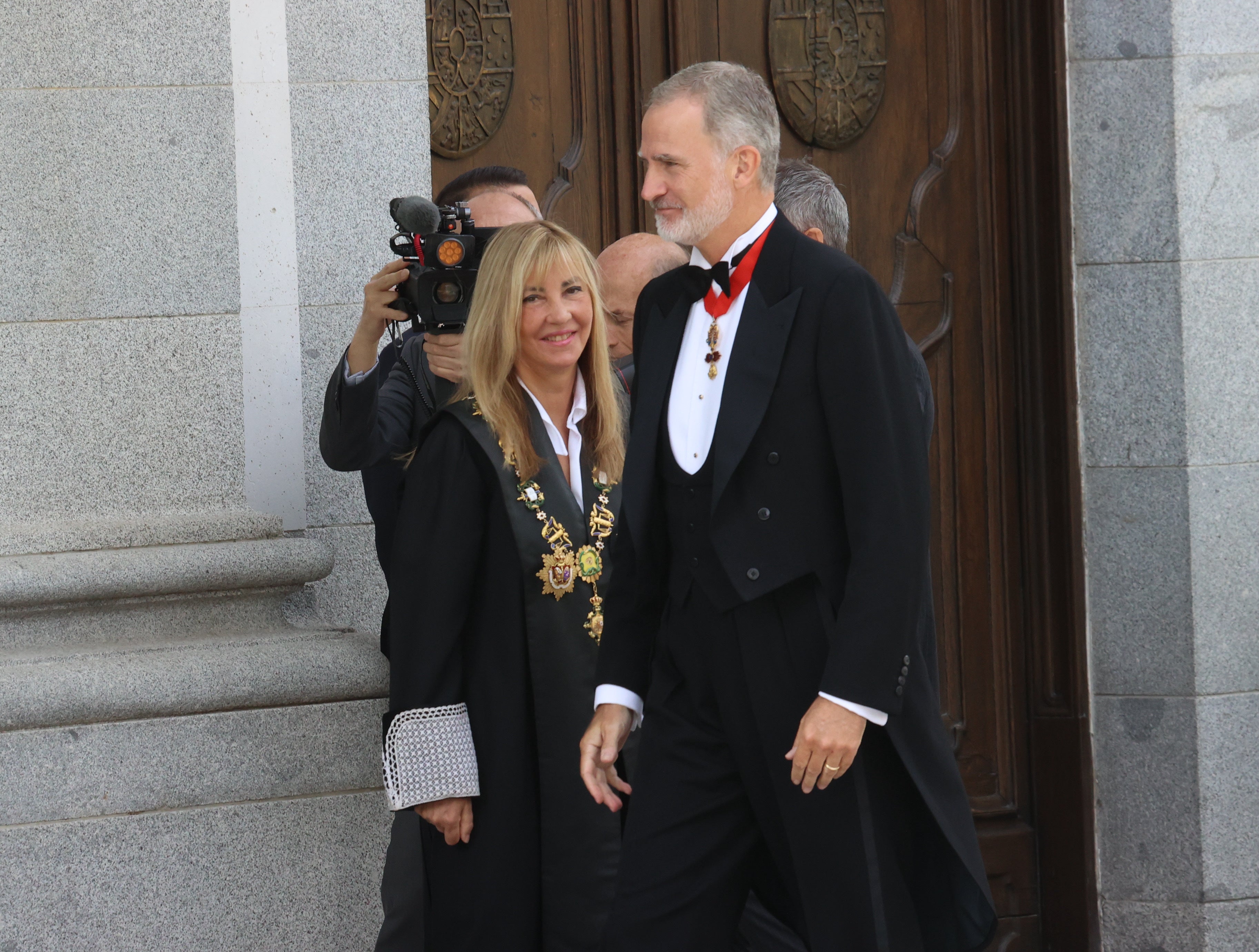 El acto de apertura del año judicial, presidido por el Rey, en imágenes