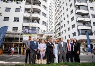 El Gobierno regional concluirá en 2026 la rehabilitación de 478 viviendas en 'La Pajarita' de Albacete