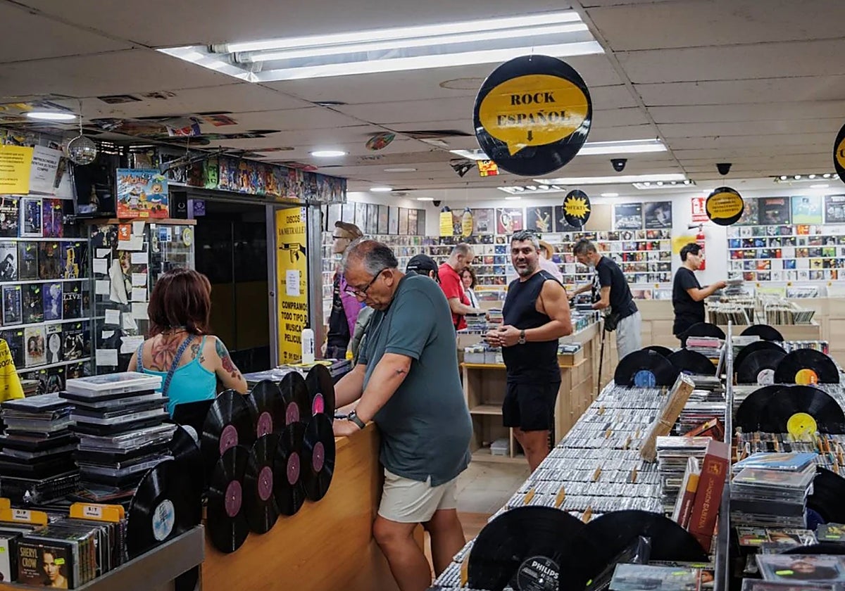 La tienda de discos Metralleta, parada obligatoria para los amantes de la música en Madrid