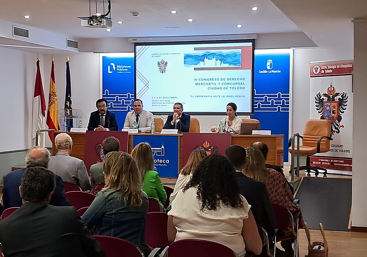 Foto de archivo de la IV edición del Congreso de Derecho Mercantil y Concursal 'Ciudad de Toledo'