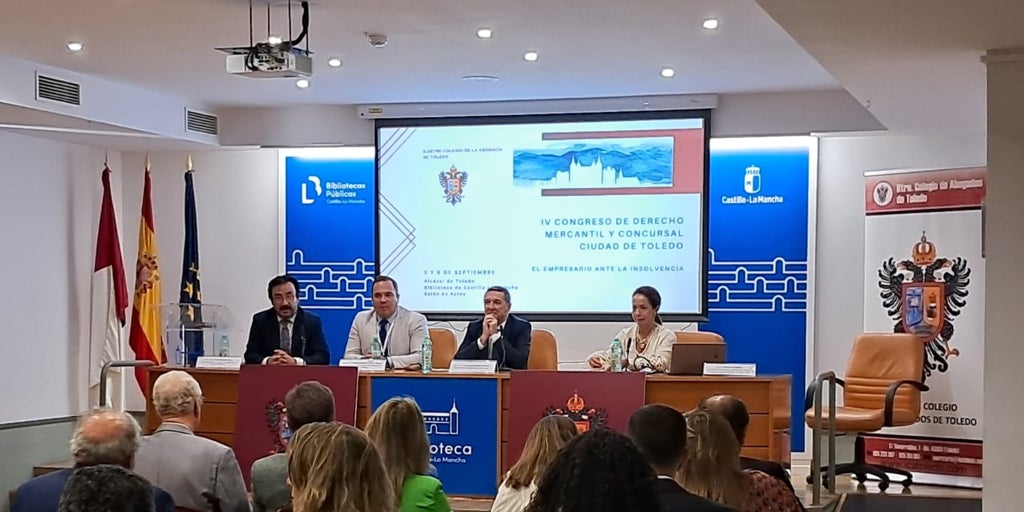 Toledo debate sobre derecho mercantil en un congreso marcado por el aumento del 15% de los concursos de acreedores