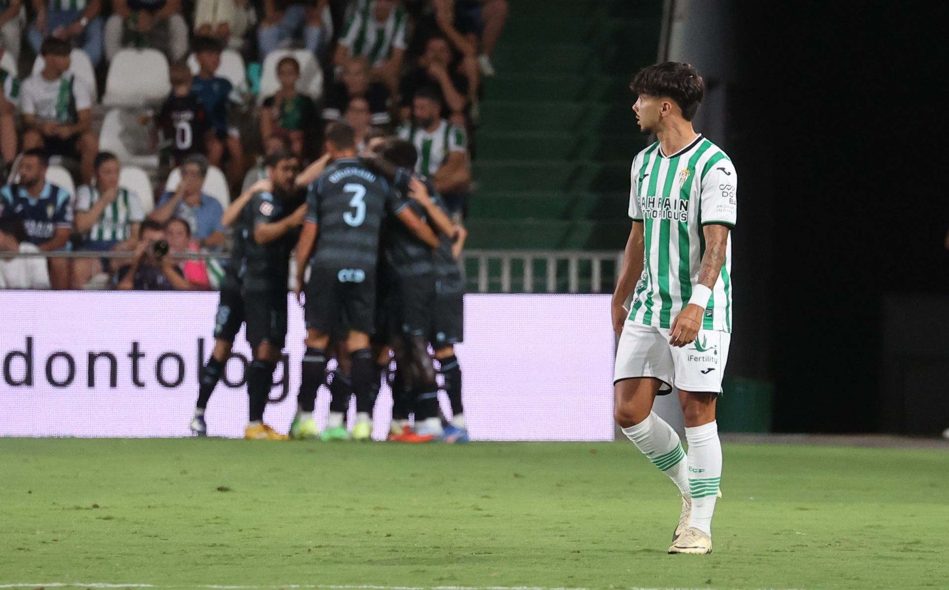 La inmensa alegría del primer triunfo del Córdoba CF esta temporada, en imágenes