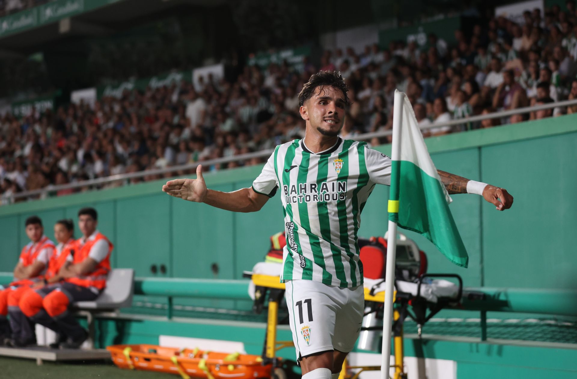 La inmensa alegría del primer triunfo del Córdoba CF esta temporada, en imágenes