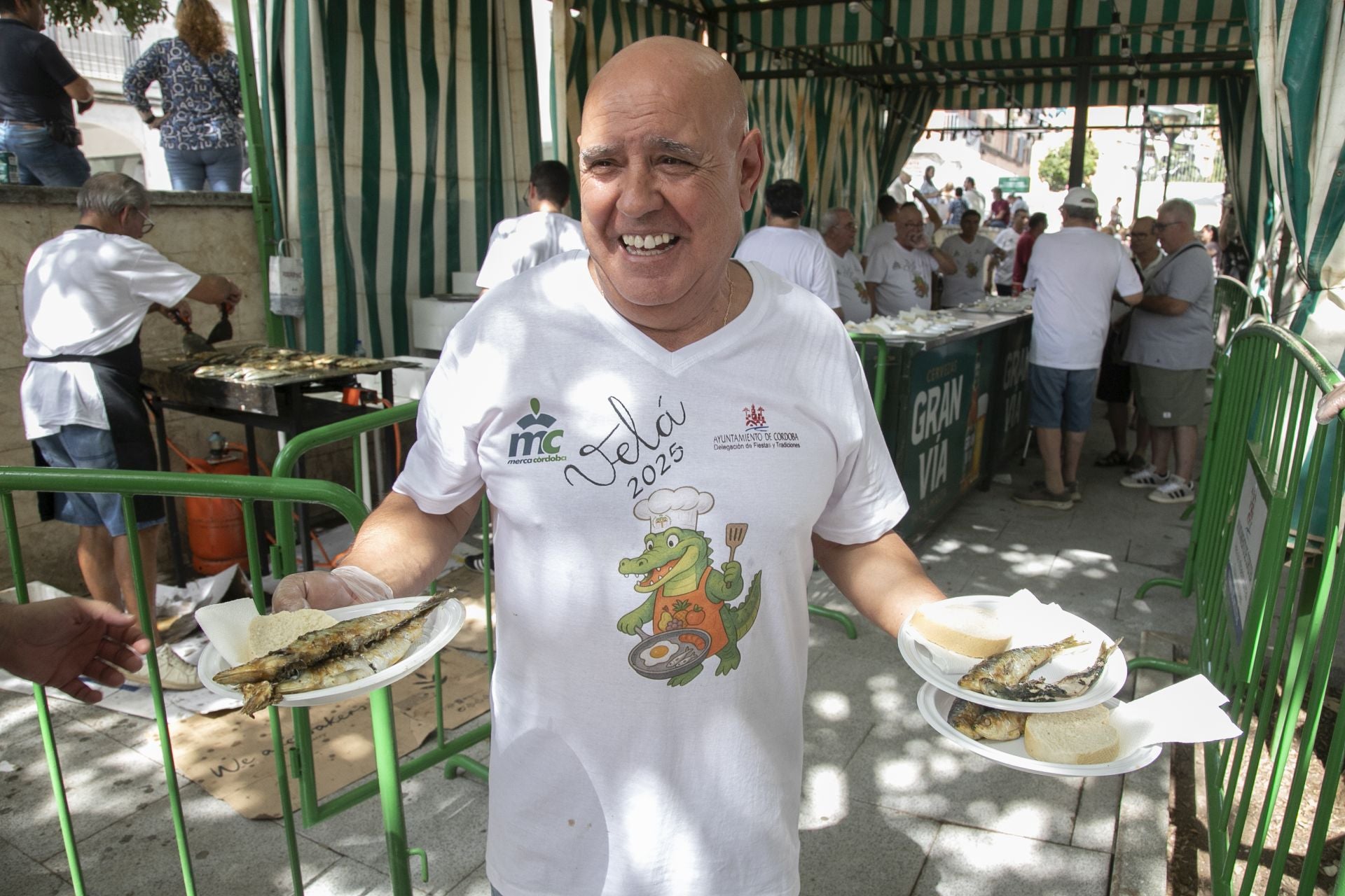 La tradicional &#039;sardiná&#039; de la Velá de la Fuensanta de Córdoba, en imágenes