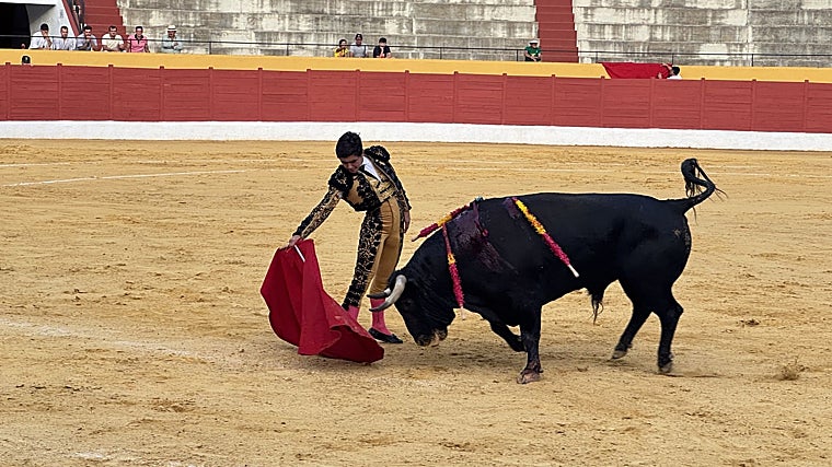 El joven diestro cordobés Manuel Román